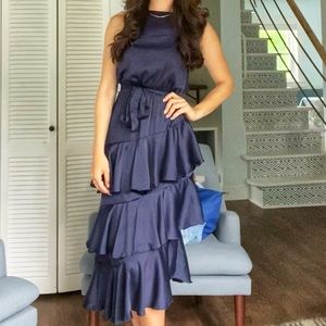 Petal and Pup- Seychelle Dress (Navy)